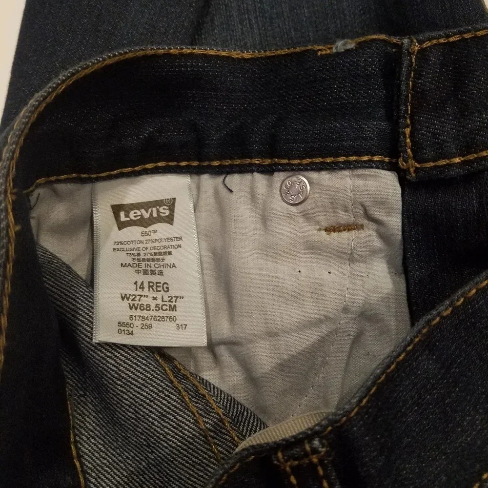 NWOT Levi's jeans Sz.14 regular 27w ×27L